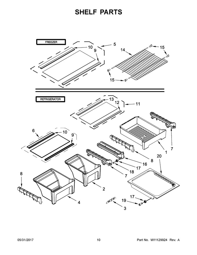 Diagram for WRT311FZDZ00