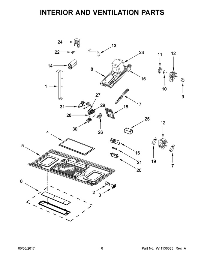 Diagram for YWMH53521HW0