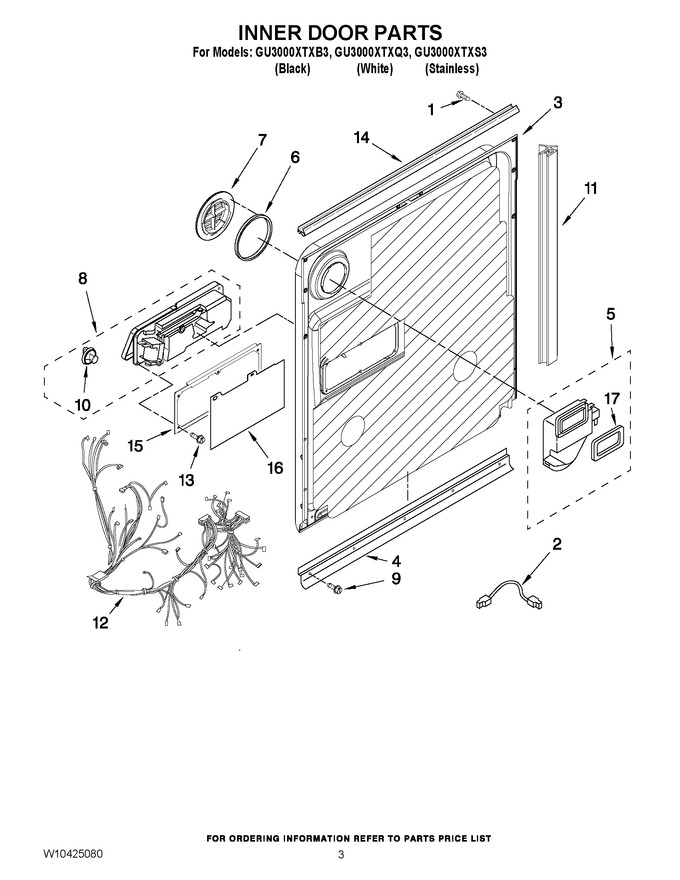 Diagram for GU3000XTXB3