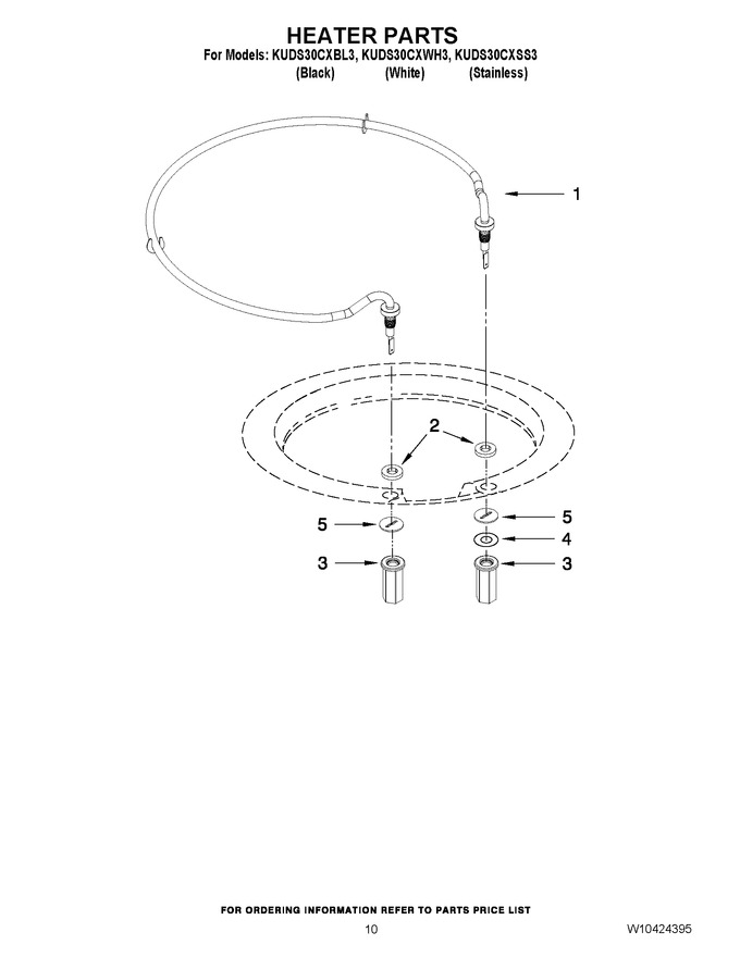 Diagram for KUDS30CXWH3