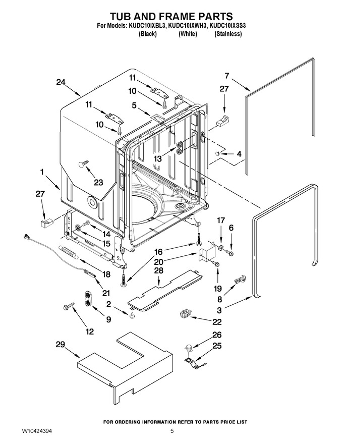 Diagram for KUDC10IXSS3