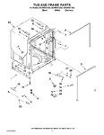 Diagram for 05 - Tub And Frame Parts