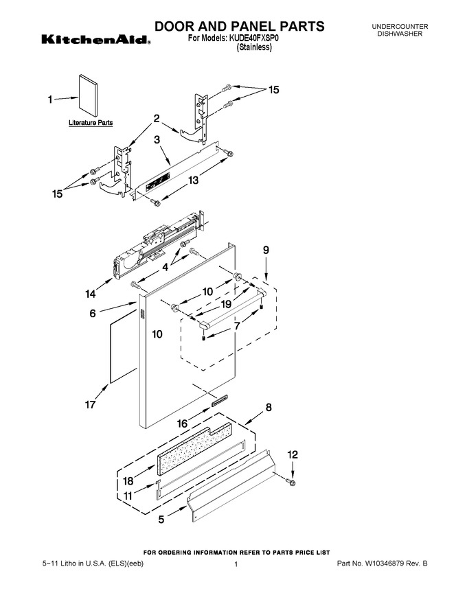 Diagram for KUDE40FXSP0