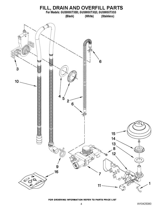 Diagram for GU3000XTXB3