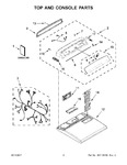 Diagram for 02 - Top And Console Parts