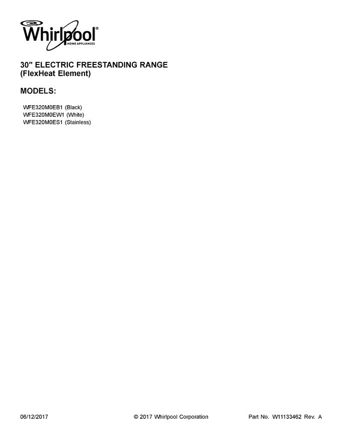 Diagram for WFE320M0EB1