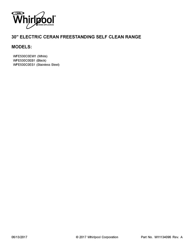 Diagram for WFE530C0EW1