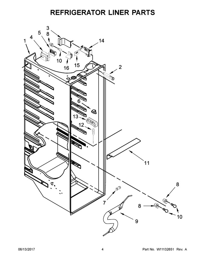 Diagram for WRS586FLDM03