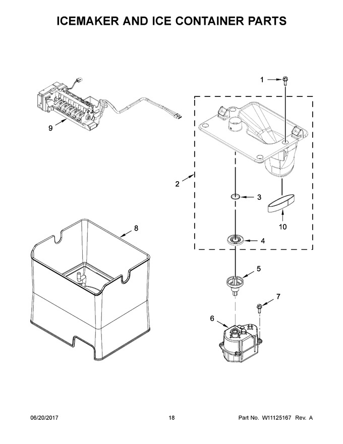 Diagram for WRX986SIHZ00