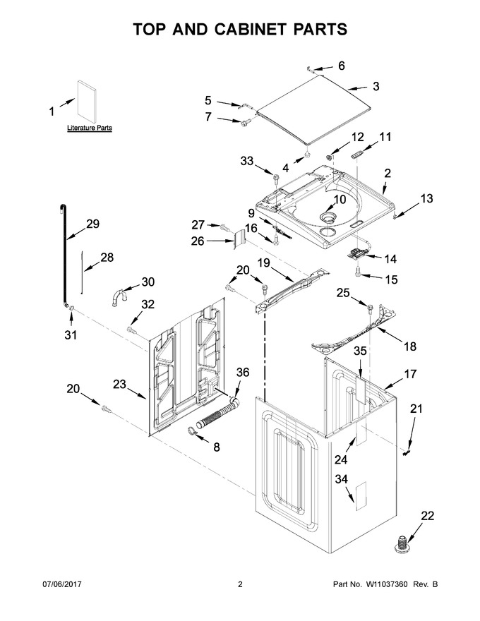 Diagram for WTW8500DC2