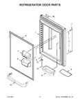 Diagram for 05 - Refrigerator Door Parts
