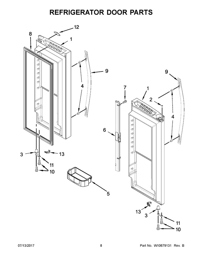 Diagram for WRF535SWBM00
