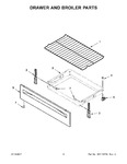 Diagram for 05 - Drawer And Broiler Parts