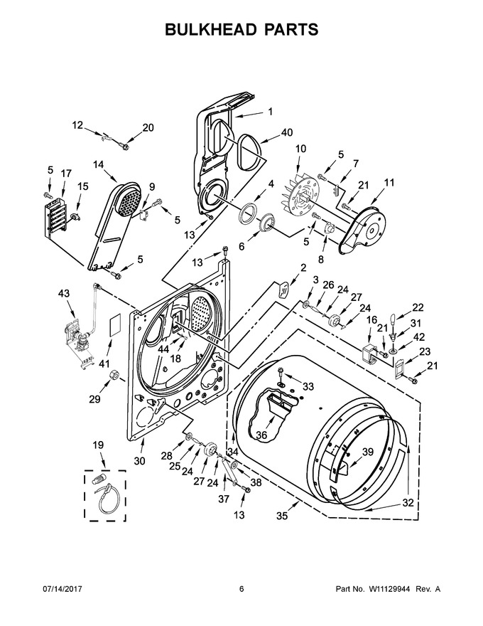 Diagram for ZED7009GW0