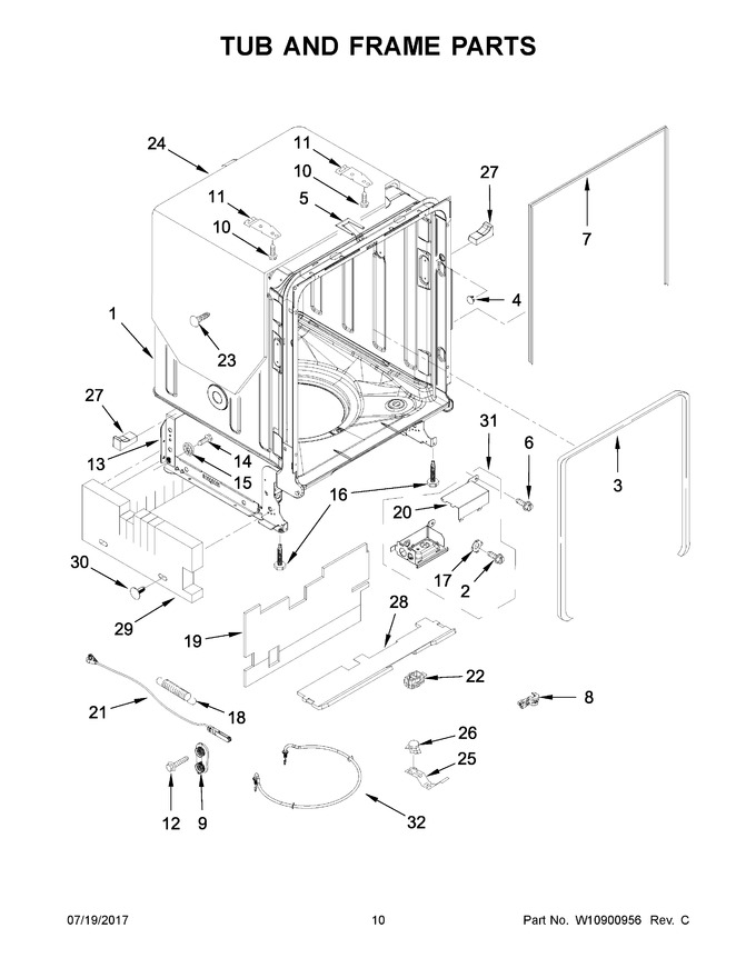 Diagram for KDTM354ESS2