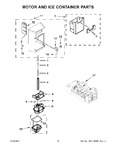 Diagram for 06 - Motor And Ice Container Parts
