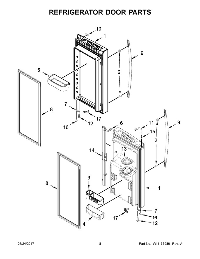 Diagram for WRF555SDFZ03