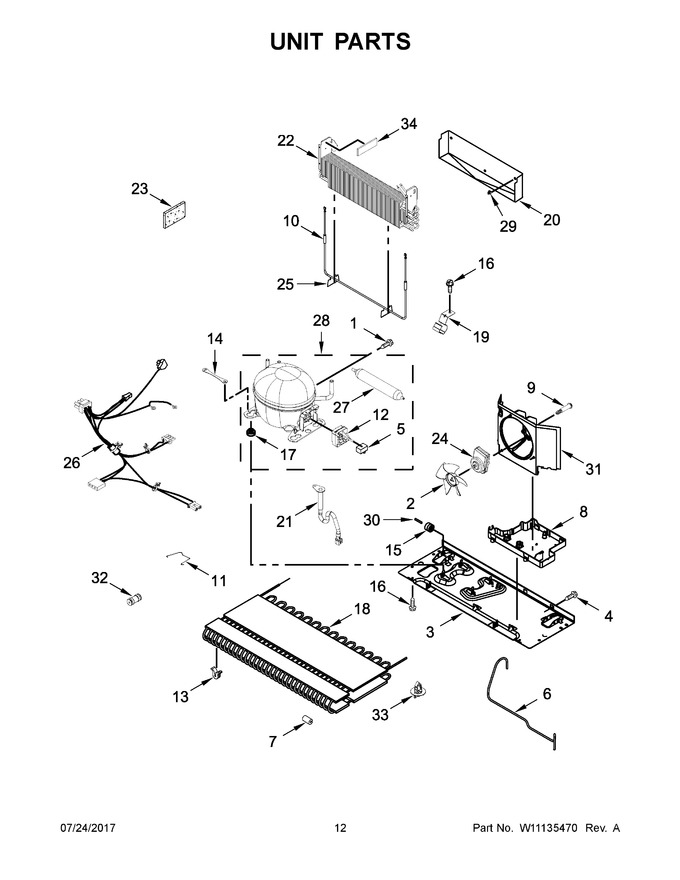 Diagram for WRF555SDHV01