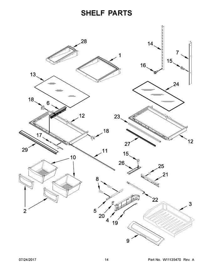 Diagram for WRF555SDHV01