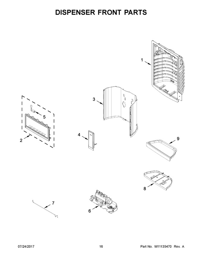 Diagram for WRF555SDHV01