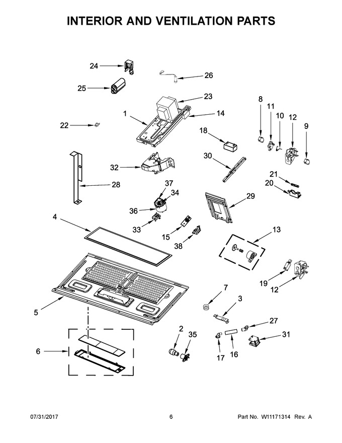 Diagram for WMH73521CS6
