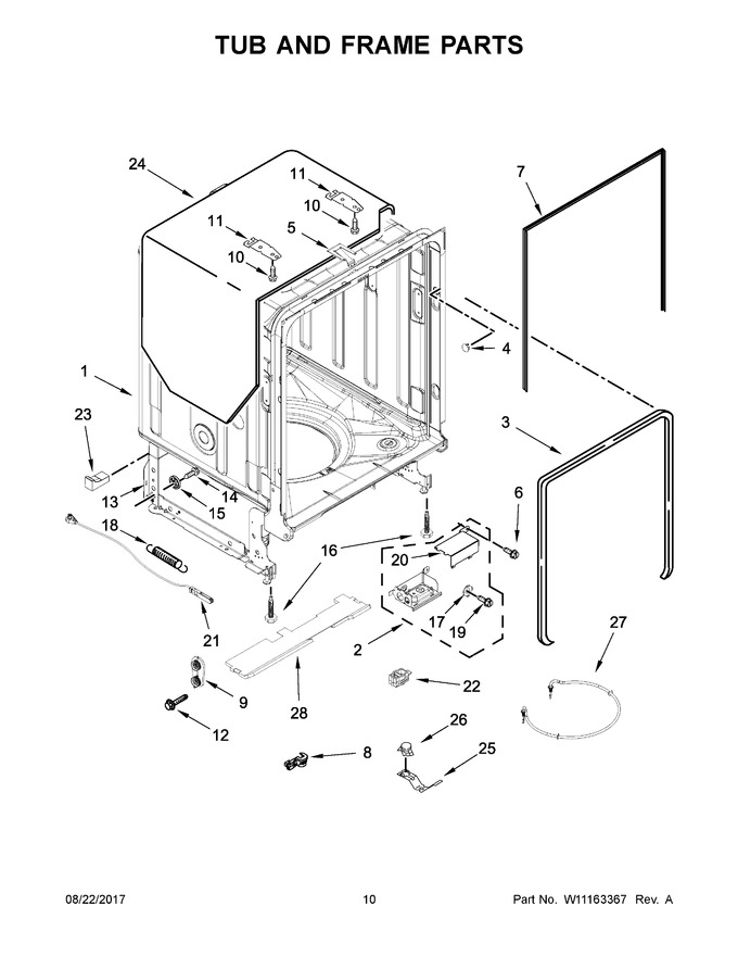 Diagram for KDTE234GPS0