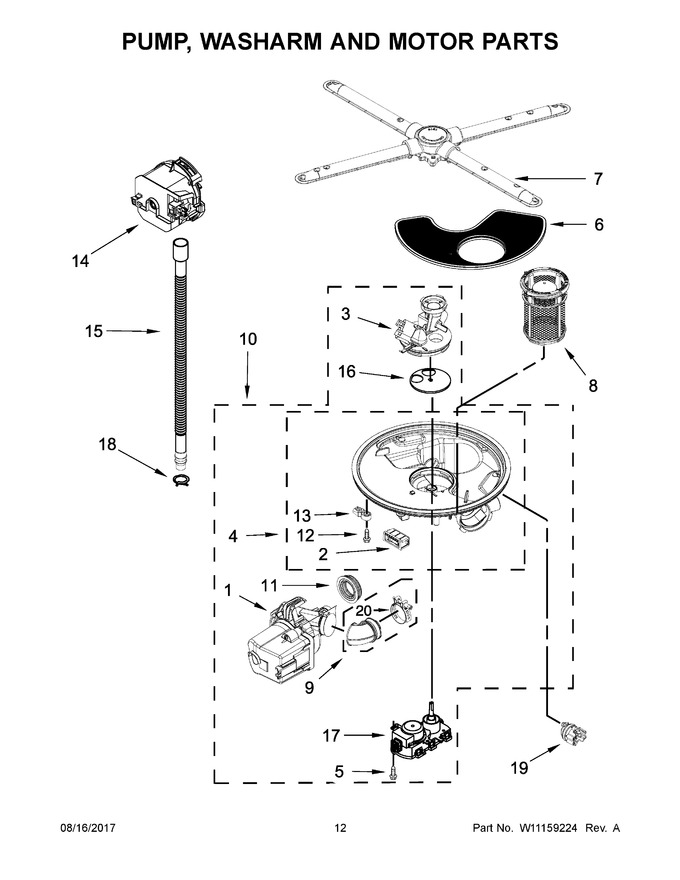 Diagram for KDTE334GPS0