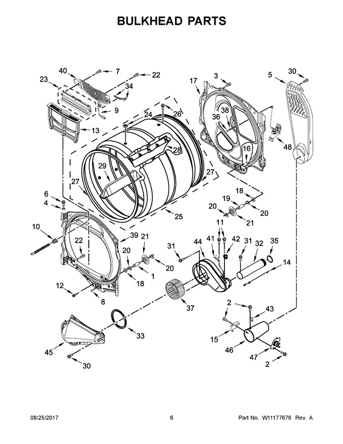 Diagram for WGD8500DC4