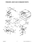 Diagram for 04 - Freezer Liner And Icemaker Parts