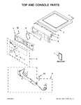 Diagram for 02 - Top And Cabinet Parts