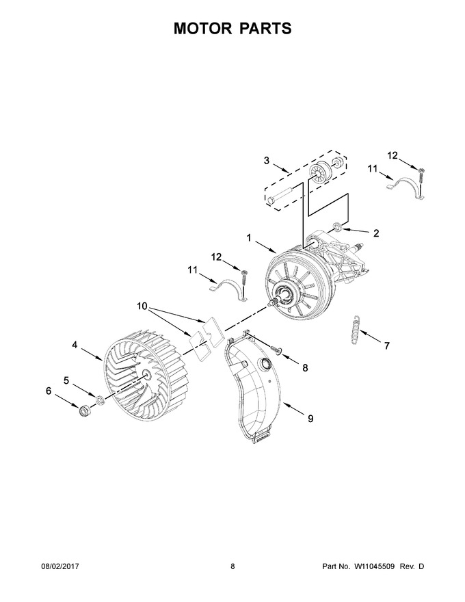 Diagram for WHD3090GW0