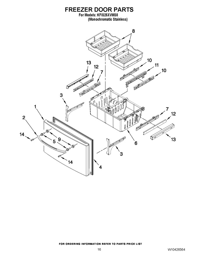 Diagram for KFIS25XVMS8