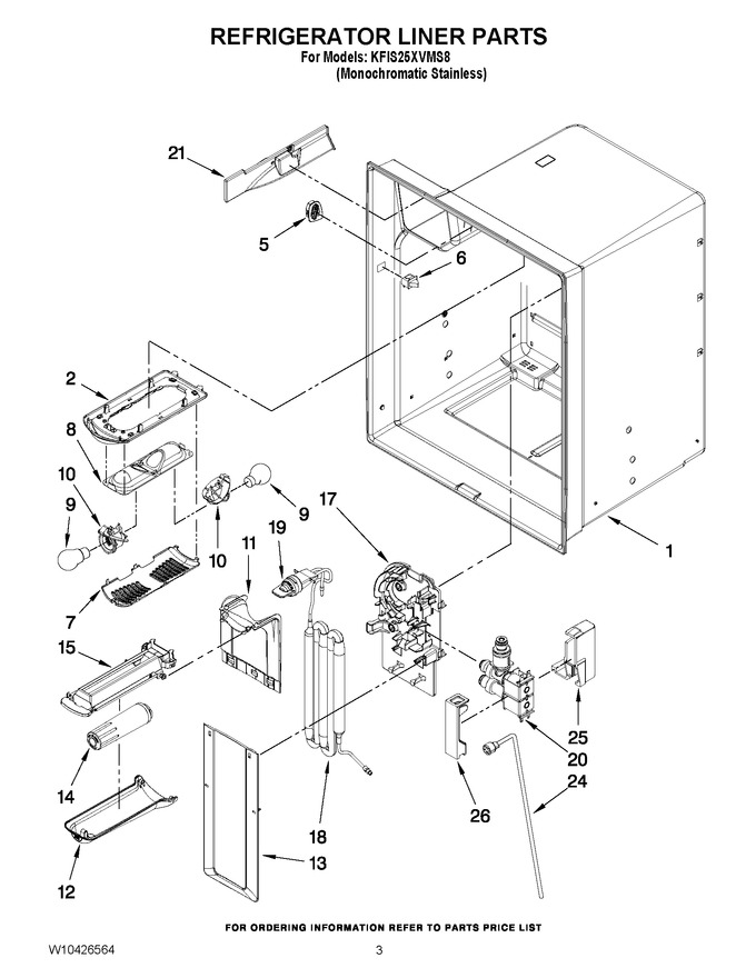 Diagram for KFIS25XVMS8