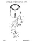 Diagram for 05 - Gearcase, Motor And Pump Parts
