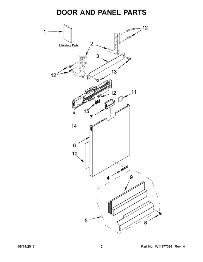 Diagram for KDFE454CSS5