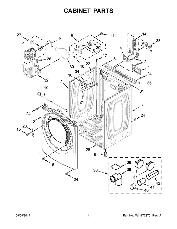 Diagram for WED90HEFW1