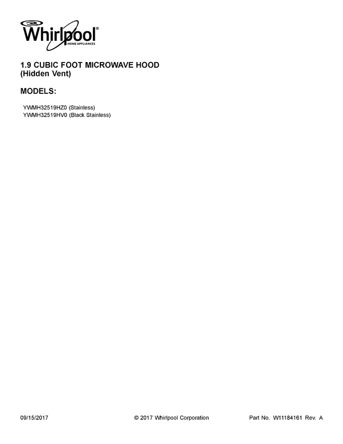 Diagram for YWMH32519HV0