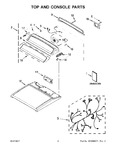 Diagram for 02 - Top And Console Parts