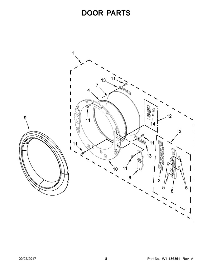 Diagram for YWED90HEFW1