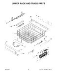 Diagram for 10 - Lower Rack And Track Parts