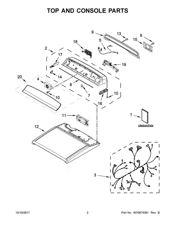 Diagram for WED8700EC2