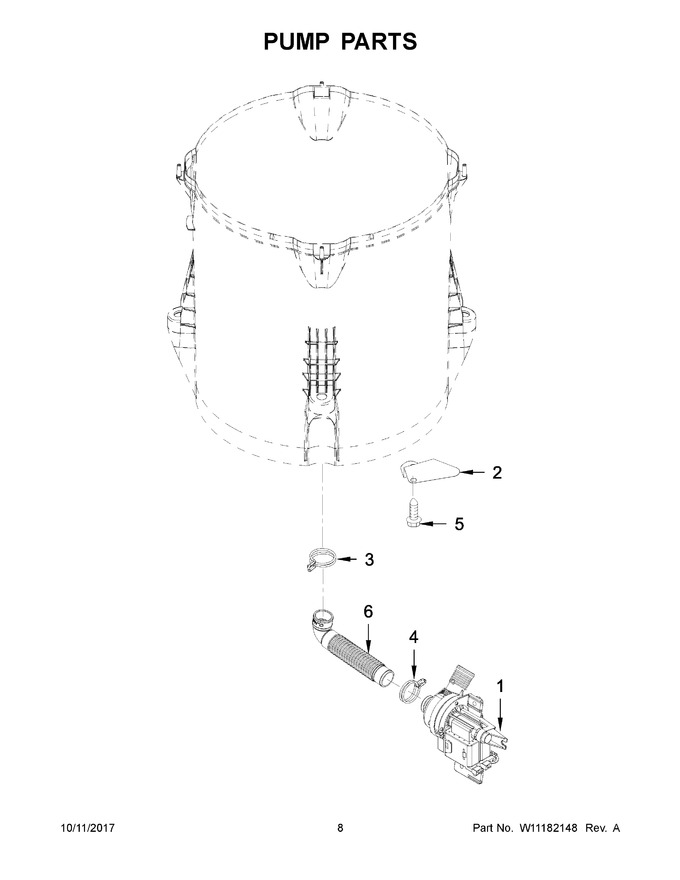 Diagram for WTW8040DW4