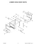 Diagram for 05 - Lower Oven Door Parts