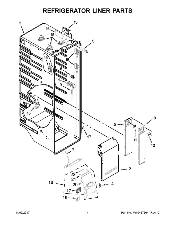 Diagram for KSC23C8EYB02