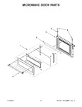 Diagram for 04 - Microwave Door Parts