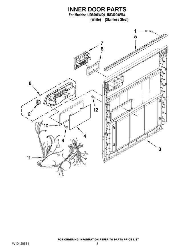Diagram for IUD8000WS4