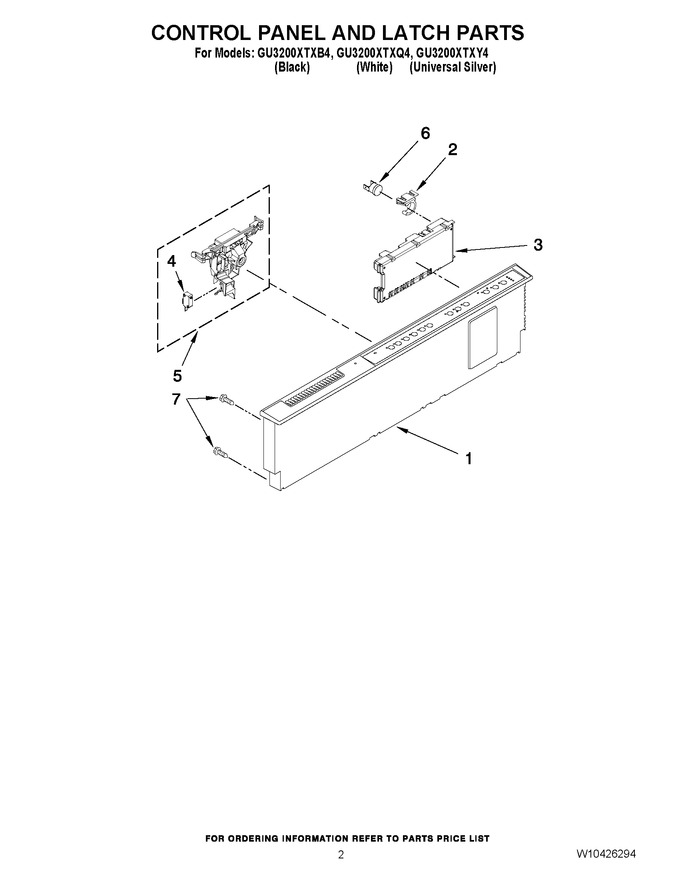 Diagram for GU3200XTXQ4