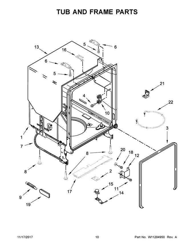 Diagram for WDF520PADM6