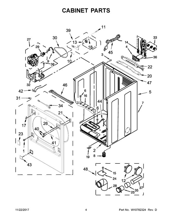 Diagram for WGD8500DC1