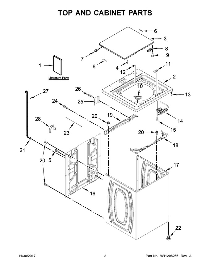 Diagram for 7MWTW1604DM2